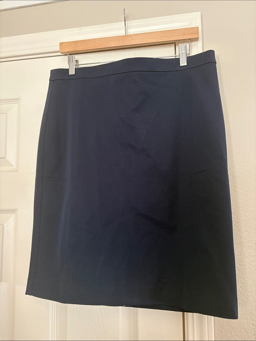 J. Crew Navy Pencil Skirt